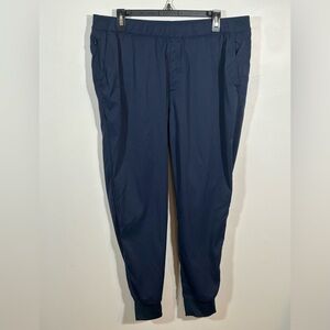 The North Face Women’s Jogger Pants 1X Navy Blue Elastic Cuff Stretch